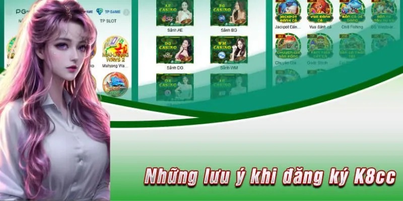 Những điều cần lưu ý khi đăng ký tài khoản tại nhà cái k8cc là gì?